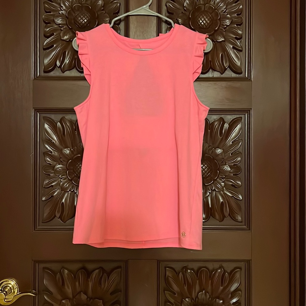 Lilly Pulitzer NWT pink Braxton tank top Size M